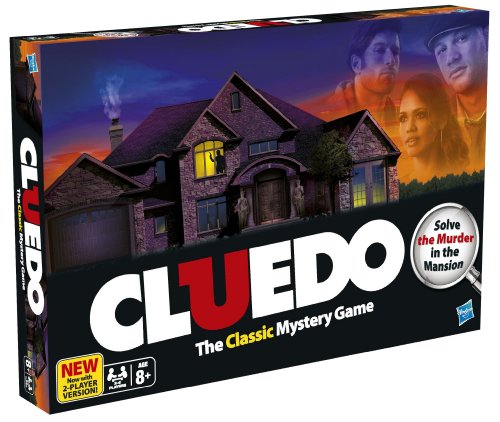 Cluedo - Juego de Misterio (Hasbro 38712) (versión en inglés)