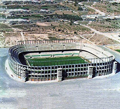 CMO Modelo de Rompecabezas Deportivo en 3D, Modelo de Rompecabezas Elche Stadium de España, Juguetes y Regalos para niños, 15.7 Pulgadas × 14.2 Pulgadas × 3.2 Pulgadas