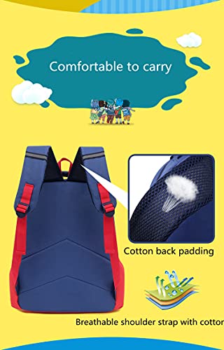 CO Mochila para niños Spiderman, Bolsa Impermeable 3D, Mochila superhéroe 3D Mochila Mochilas para niños Camping Senderismo.