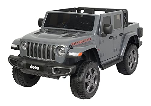 Coche eléctrico Jeep 6768R Gris