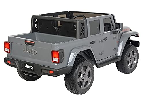 Coche eléctrico Jeep 6768R Gris