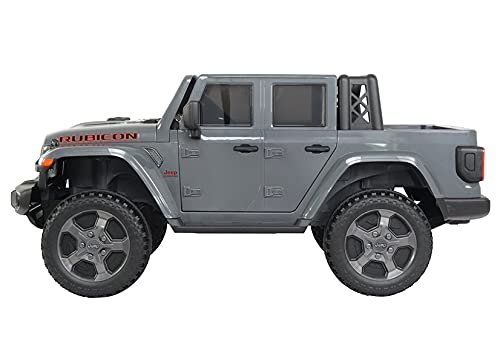 Coche eléctrico Jeep 6768R Gris