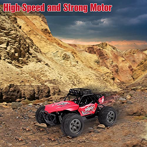 Coche Teledirigido Niños, Diealles Shine Radio Control Remoto Coches RC, Jeep Coche SUV Motor Cepillado Control Remoto Off-Road Crawler Coche