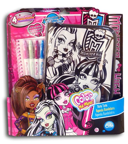 Color Me Mine 45902 - Agenda Bandolera Monster High (Cife)