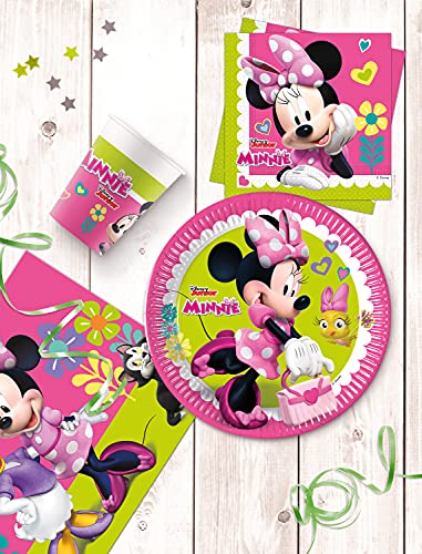 Colorbaby 87864 - Pack 20 Servilletas De Papel Disney Minnie Mouse Para Fiestas