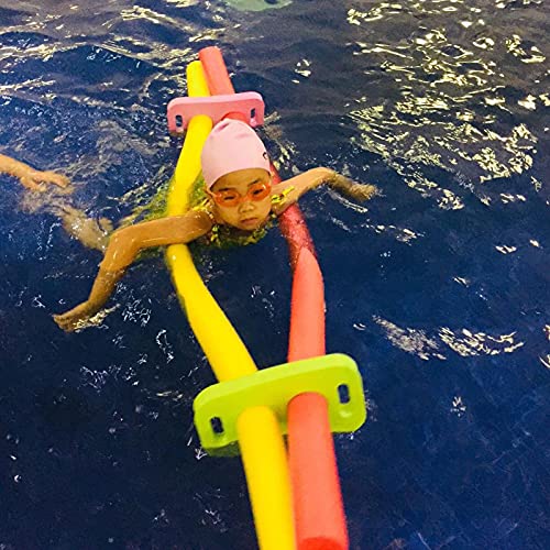 Conector De Fideos De Piscina De 3 Piezas, Conector De Fideos De Flotador De Natación Con 2 Orificios Cruzados, Ayuda De Natación Flotante De Agua Para Niños Y Adultos, Accesorios De Barco De Anillo