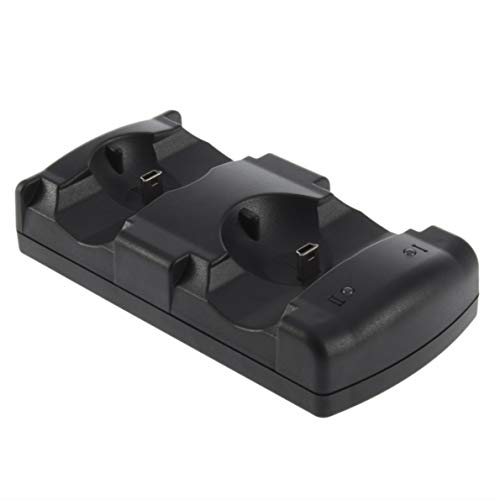 Cool and Awesome 2 en 1 USB Powered Dual Charging Game Station Cargador Soporte Dock Holder Mount para Controlador PS3