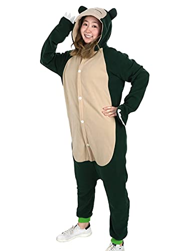 CoolChange Pijama Kigurumi de Relaxo para Adultos | Disfraz de Snorlax | Talla: S