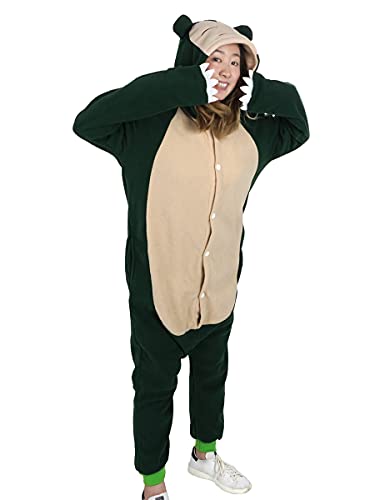 CoolChange Pijama Kigurumi de Relaxo para Adultos | Disfraz de Snorlax | Talla: S