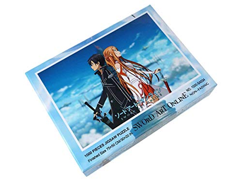 CoolChange Puzle de Sword Art Online, 1000 Piezas, Tema: Kirito & Asuna