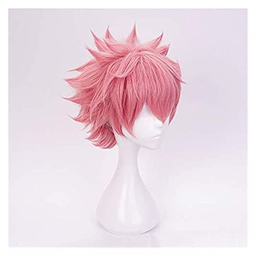 Cosplay My Hero Academia Cosplay peluca Mina Ashido Cosplay peluca resistente al calor sintético Boku no Hero Academia Cosplay Pelucas Halloween Pelucas Belleza