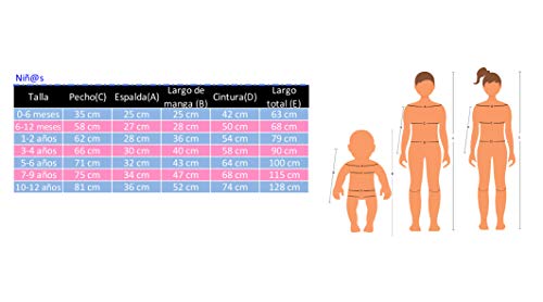 Costumizate! Traje de Chulapa Madrileña Azul Tallas Diferentes para niña Especial San Isidro