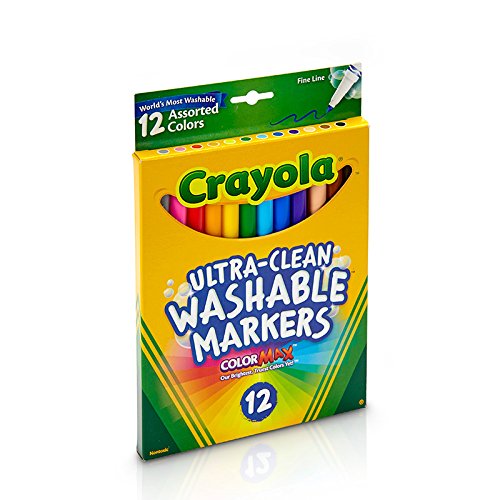 CRAYOLA 12 CT Fina Lavable marcadores