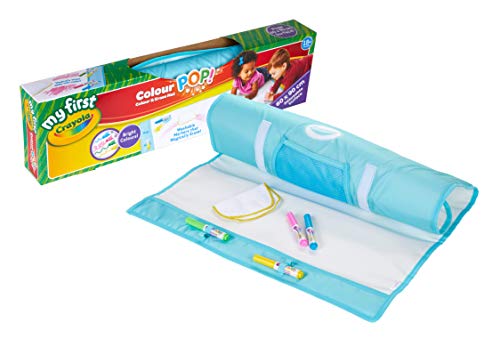 CRAYOLA MINI KIDS COLOR POP- Kit de Manualidades, Color Azul, 6 Unité (Lot de 1) (Goliath 81-2013-E-000)