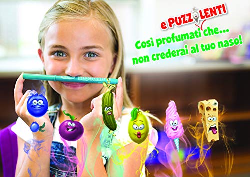 CRAYOLA- Profumelli&Puzzarelli Profumelli & Puzzarelli Juego de Actividades para Colorear, Multicolor (04-0642)