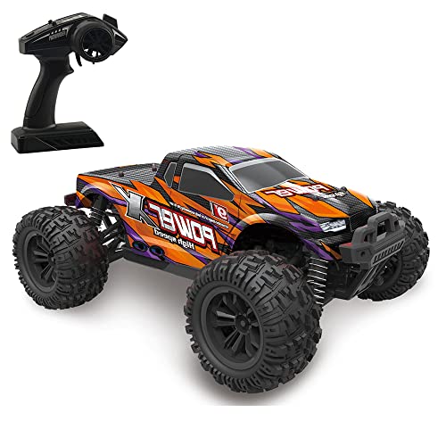 Crayom 4WD Control Remoto Monster Truck 45 ° Todo Terreno Todoterreno Escalada RC Car Toy 1:18 RC Car Bigfoot RC Buggy vehículo Principiante Drift Car Carreras de Alta Velocidad