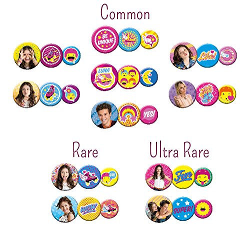 Craze 00168 – Buttons Disney Soy Luna, surtidos