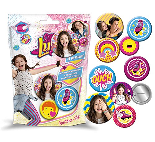 Craze 00168 – Buttons Disney Soy Luna, surtidos