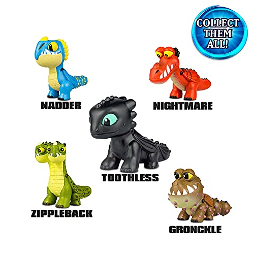 Craze 13328 growing hatc de conmutación Dreamworks Dragons XXL, colores surtidos, multicolor