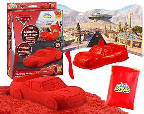 CRAZE 54759 – Magic Arena, Disney Cars Lightning Mcqueen Juego Incluye Accesorios, 200 g, Color Rojo