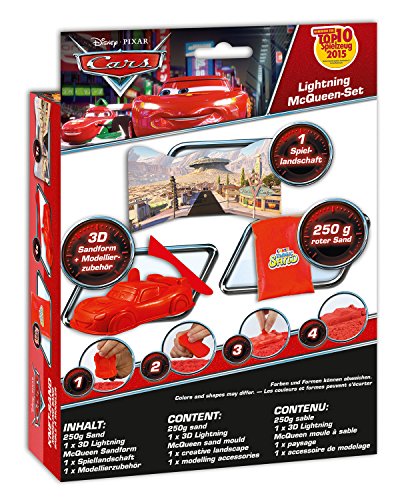 CRAZE 54759 – Magic Arena, Disney Cars Lightning Mcqueen Juego Incluye Accesorios, 200 g, Color Rojo