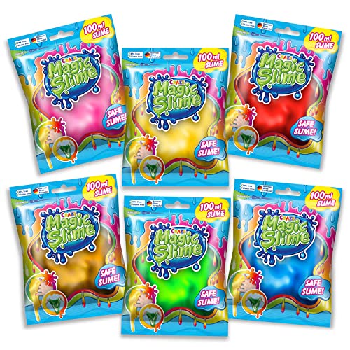 CRAZE- Magic Foilbag 31124-Set Infantil (100 ml, tamaño XXL), Multicolor, Color Colorido Slime para niños (31124)