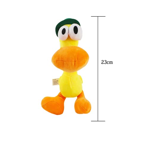 CTCABBG Lindos Juguetes de Peluche Little P You You Pocoyo Plush Barto Duck Puppy Lula Elli Elephant Doll Boy Girl Gift(Pato,22cm)