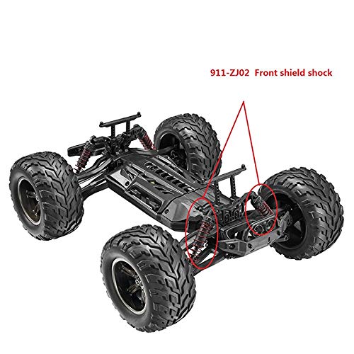 Ctzrzyt RC Car Amortiguador Amortiguador Delantero Choque ZJ02 Accesorio Repuestos 15-ZJ02 para GPTOYS S911 S912