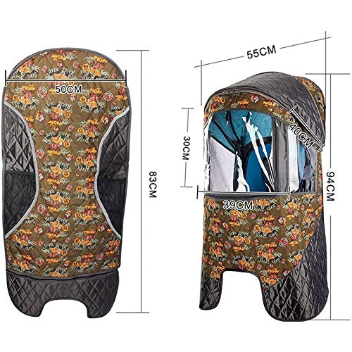 Cubierta Para La Lluvia Bicicleta Eléctrica Cortavientos Impermeable Sombrilla Plegable Cubierta Para La Lluvia Sombrilla Y Cubierta Opaca Four Seasons Universal No Incluye Asiento ( Color : D )