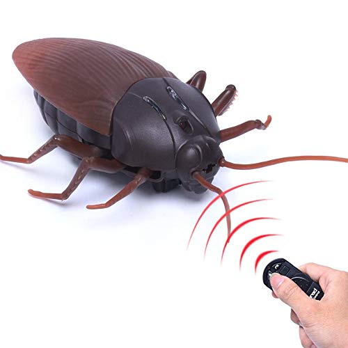 Cucaracha de Control Remoto, Cucaracha Animal de Alta Simulación Control Remoto por Infrarrojos Regalo de Juguete para Niños, Adecuado para para Fiesta Halloween Navidad