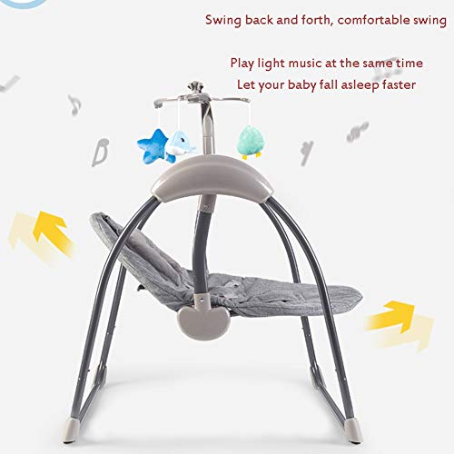 Cuna Portátil, Cuna Multifuncional Para Bebés, Cunainteligente, Fácil De Instalar / Fácil De Limpiar, Cama Plegable Portátil Para Recién Nacidos, Cuna De Viaje Para Bebés Con Música De 0 a 12 Meses