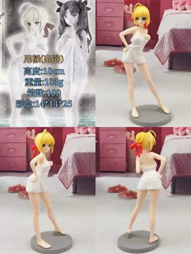 CUUGF Desmontable Aldult Fate/Grand Order Nero LIFA bañador Figura Modelo muñeca Figura Personaje Modelo PVC Imagen estática Estatua colección Juguetes Anime decoración Adornos