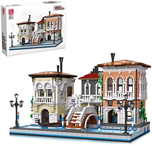 Cxcdxd 2021 Regalos de Invierno para niños y Adultos, Modelo de Kit de construcción de casa Modular, Juguetes de construcción compatibles con Lego, Juguetes de Bloques de construcción para niños