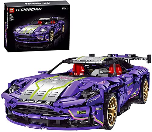 Cxcdxd Juegos de Autos Deportivos para Aston Martin One 77, 2268Pcs 1:14 Super Racing Car construcción clásicos, Regalo Adultos y niños Juego Compatible con Lego Technic