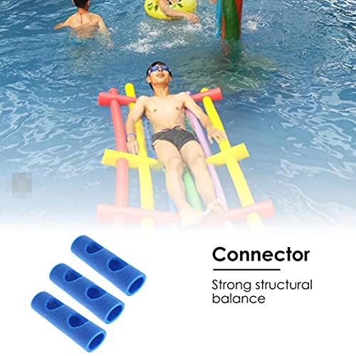 CZSMART Conector para tubo de piscina, 3 unidades, conector para hacer fideos de agua, para gimnasia acuática, baño de moho, juguete de piscina