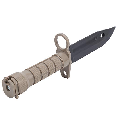 DAUERHAFT Cuchillo plástico de Juguete de plástico de simulación Ligera, para fanáticos Militares, Modelos de Drama Fresco,