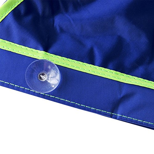 Da.WA bebé niños baño impermeable juguete Distressed almacenar bolsillo triangular Organizador Soporte, Juguete Hamaca Set para plástico animales