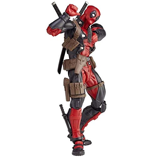 Deadpool Movible Anime Acción Figura Película Personaje Modelo Coleccionable Estatua Toys PVC Figuras Adornos de escritorio