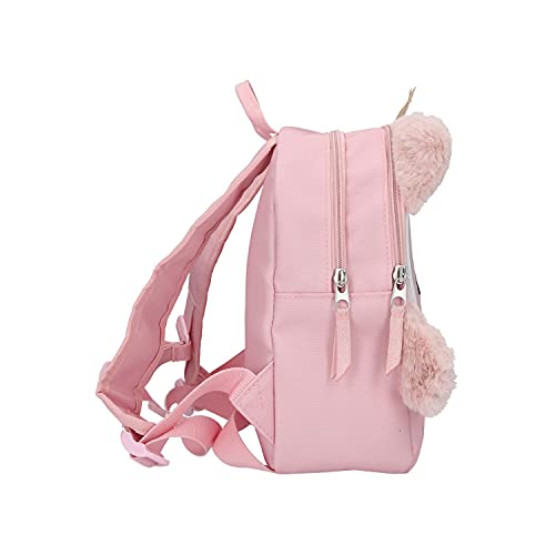 Depesche Depesche-DP-0011466 Mochila 11466 Princess Mimi Cat Lou, Aprox. 26 x 21 x 10 cm, con Orejas y Patas de Peluche Suaves y mullidas, Color Rosa