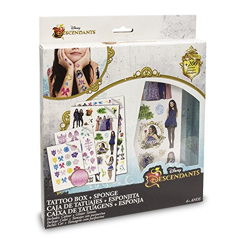 Descendientes - Premium Tattoos, set de joyería y maquillaje (Toy Partner 675411)