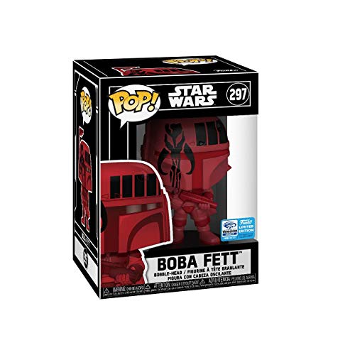 Desconocido Funko Pop! Star Wars - Boba Fett (Red Wonder con 2020 Exclusive)