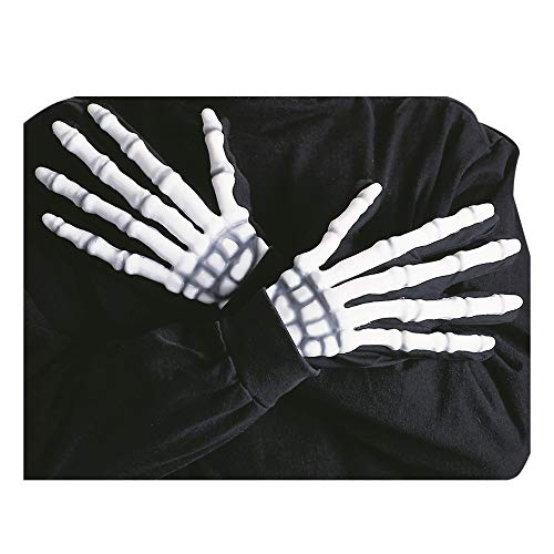 Desconocido Guantes Esqueleto 3D Fosforescente adultos - One Size