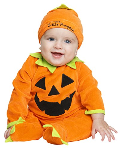 Desconocido My Other Me-204964 Disfraz de calabaza bebé, color naranja, 7-12 meses (Viving Costumes 204964)