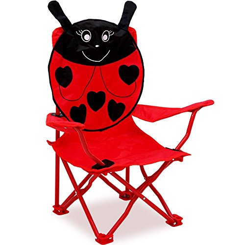 Deuba Set de 2 sillas Multifuncionales Beetle Plegables con reposabrazos para niños máx 50kg/Silla