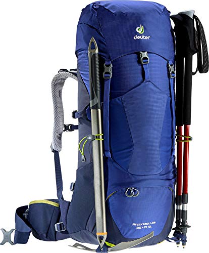 Deuter Aircontact Lite 35 + 10 SL Mochila, Unisex Adulto, Azul (Indigo-Navy), 72 Centimeters