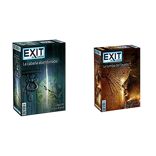 Devir Exit: La Cabaña Abandonada, Ed. Español (Bgexit1) + Exit: La Tumba del Faraón, Ed. Español (Bgexit2)