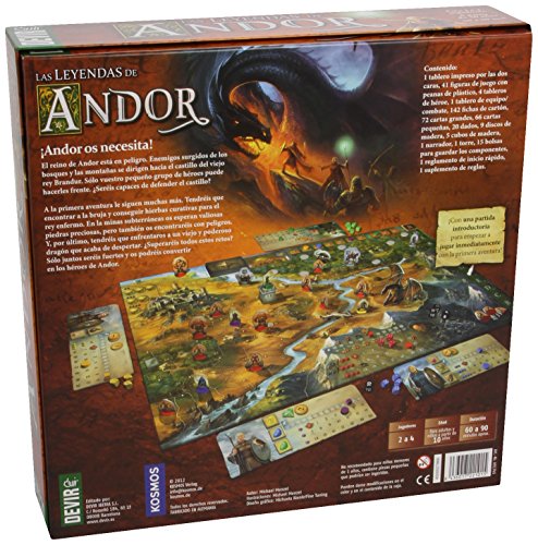 Devir - Las leyendas de Andor (BGANDOR)