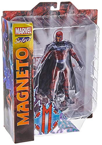 Diamond - Figura articulada de la colección Marve Select del Personaje Magneto de los Comics X-Men, PVC, Multicolor, 18 cm (Diamond APR101444)