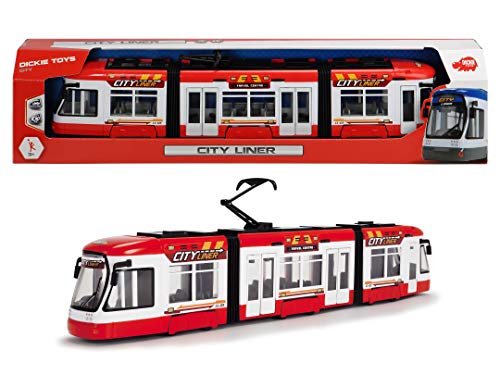 Dickie Toys 2.03749E+11 City Liner, Tren, 46 cm, Color Rojo