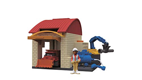 Dickie Toys The Builder 203133011 - Juego de Garaje para Juegos (10 x 12 cm), diseño de Bob el Constructor